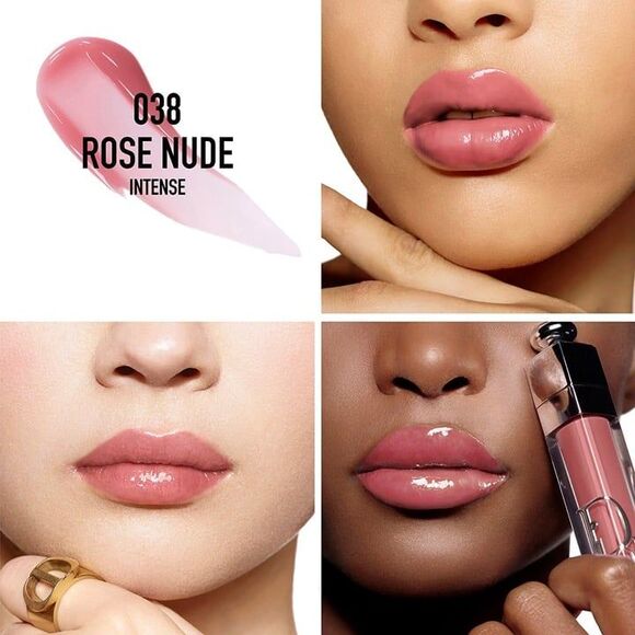 DIOR: Rose Nude Dior Addict Lip Maximizer (Shade 038) - Picture 2 of 6
